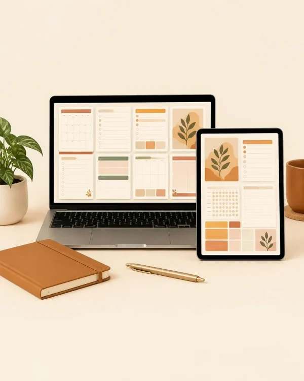 Canva Template Vault — Planners, Journals & Trackers