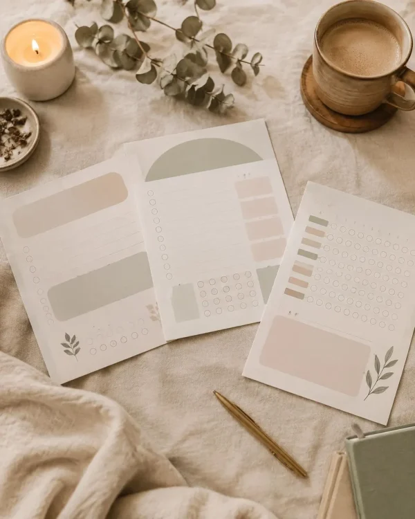 Wellness Journal & Habit Tracker Pack